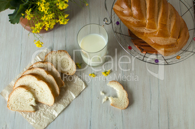 Still life with products.