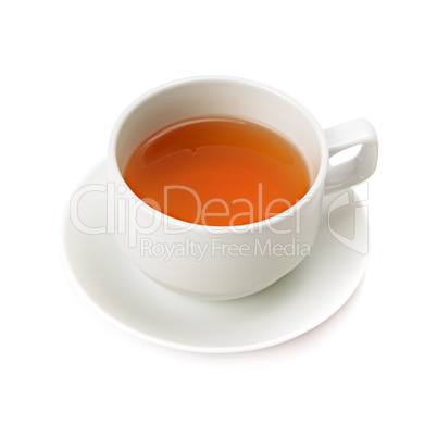 Cuptea isolated on white background.