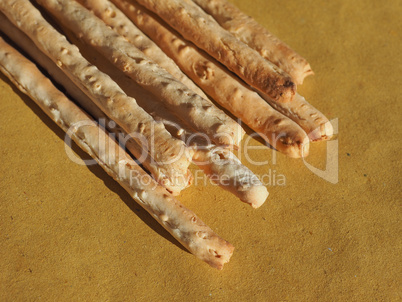 Italian breadsticks grissini