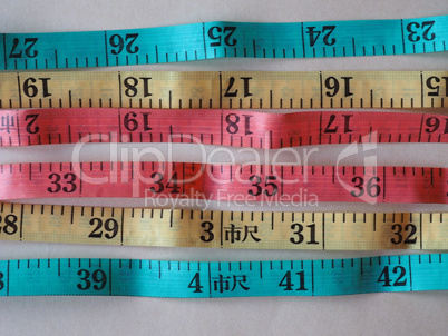 Tailor tape ruler in Cun (Chinese Inch)