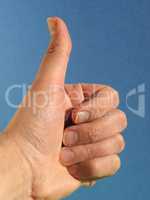 Thumb up sign