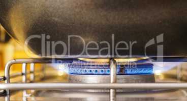 gas cooker flame
