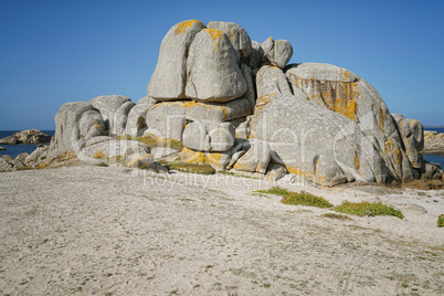 Küstenlandschaft von Galicien, Spanien