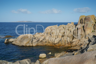 Küstenlandschaft von Galicien, Spanien