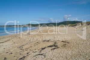 Beach close to O Grove, Galicia, Spain