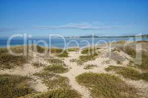 Beach close to O Grove, Galicia, Spain