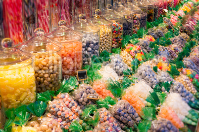 colorful and fresh sweets