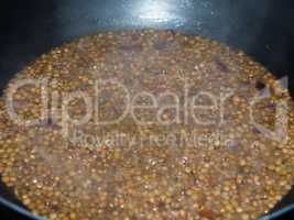 lentils pulse grain legume (Lens Culinaris) legumes vegetables food