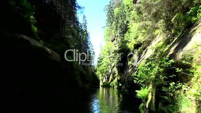 Kammnitzklamm, Böhmen, Tschechien