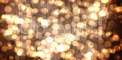 Composite image of light glowing dots design pattern