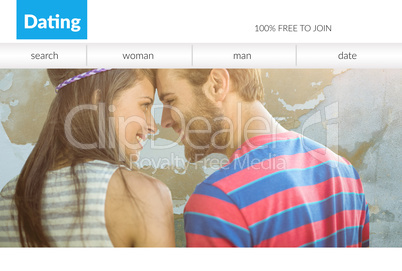 Print screen of a dating site