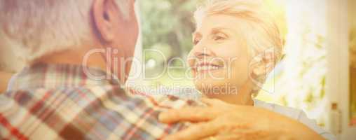 Cheerful senior couple dancing