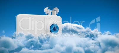 Composite image of camera icon