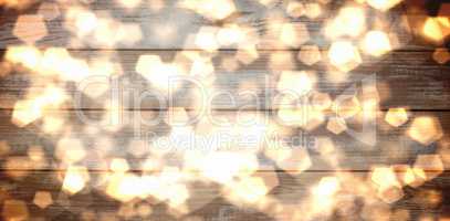 Composite image of light glowing dots design pattern