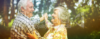 Couple dancing together