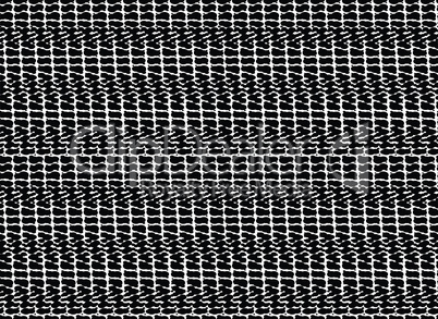 Abstract geometric seamless pattern with dots. Ornamental black
