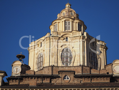 San Lorenzo church in Turin