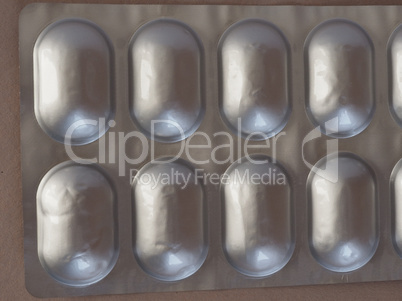 medical pills detail