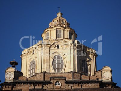 San Lorenzo church in Turin