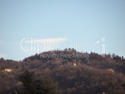 Turin hills in Piedmont, Italy