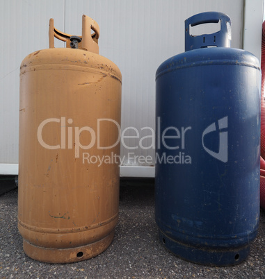 fuel gas cylinder heating