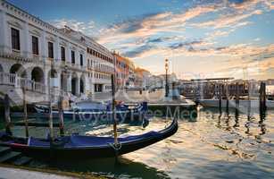 Gondolas near San Marco