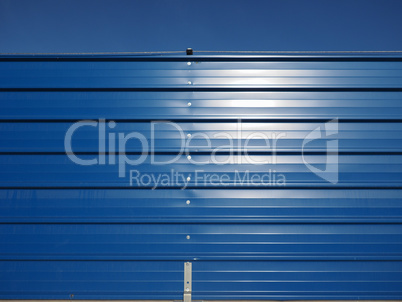 metal barrier with copy space