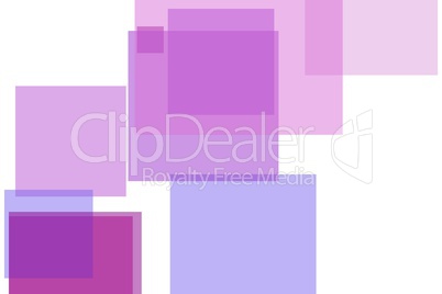 Abstract violet squares illustration background