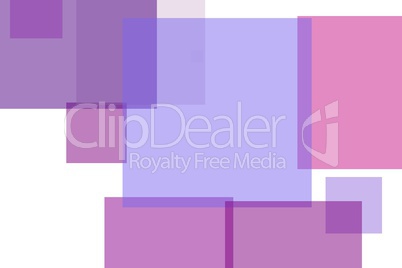 Abstract violet squares illustration background