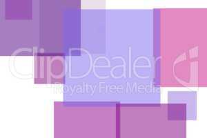 Abstract violet squares illustration background