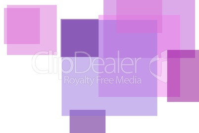 Abstract violet squares illustration background