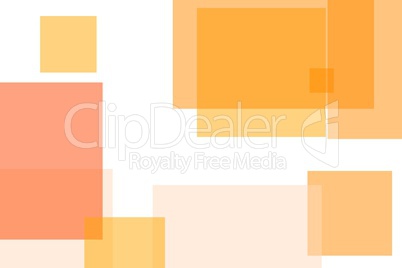 Abstract orange squares illustration background