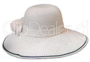 Women's summer hat for sun protection.