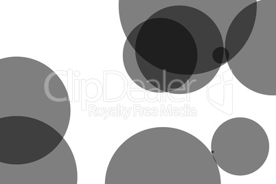 Abstract circles illustration background