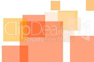 Abstract orange squares illustration background