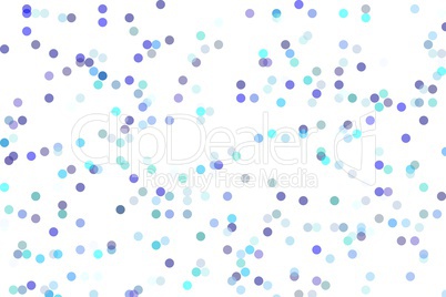 Abstract blue circles illustration background