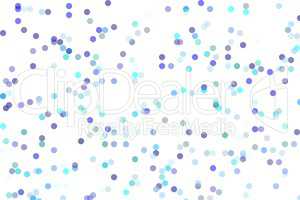 Abstract blue circles illustration background