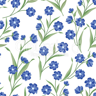 Floral seamless pattern. Flower background