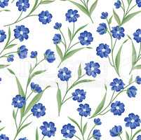 Floral seamless pattern. Flower background