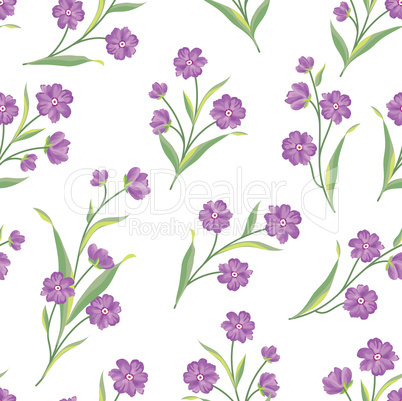 Floral seamless pattern. Flower background