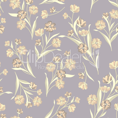 Floral seamless pattern. Flower background