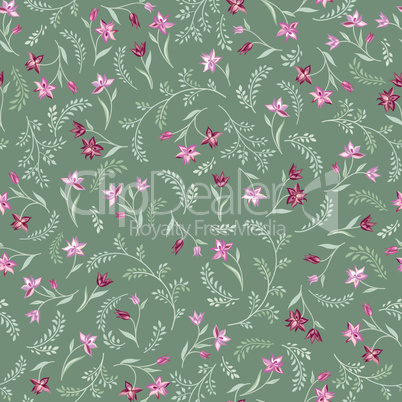 Floral seamless pattern. Flower background. Spring texture