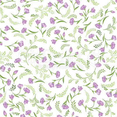 Floral seamless pattern. Flower background. Spring texture