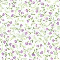 Floral seamless pattern. Flower background. Spring texture