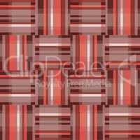 Abstract geometric red seamless pattern. Square stripe texture