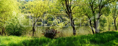 Frühlingslandschaft Panorama