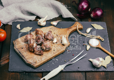 pieces of fried pork