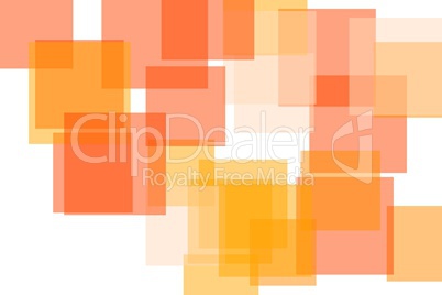 Abstract orange squares illustration background