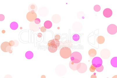 Abstract pink circles illustration background