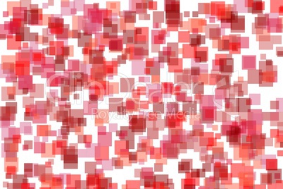 Abstract red squares illustration background